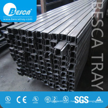 UL CE Listed Hot Dip Galvanized Steel Not Slotted Strut Channel Wholesale